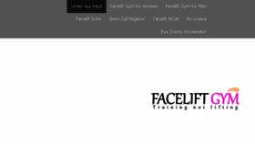 What Facelift-gym.co.uk website looked like in 2017 (6 years ago)