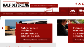 What Fahrschule-deyerling.de website looked like in 2017 (6 years ago)