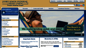 What Fkfcu.org website looked like in 2017 (8 years ago)