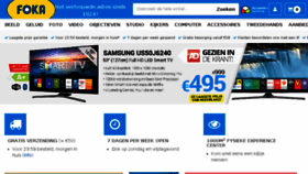What Fotoklein.nl website looked like in 2017 (6 years ago)