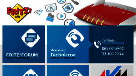 What Fritzbox.pl website looked like in 2017 (6 years ago)