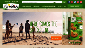 What Farmrich.com website looked like in 2017 (8 years ago)