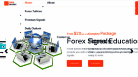 What Forextuitions.com website looked like in 2017 (6 years ago)
