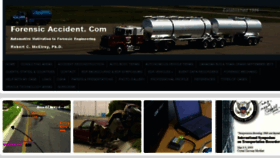 What Forensicaccident.com website looked like in 2017 (6 years ago)