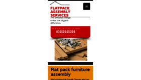 What Flat-pack-assembly.com website looked like in 2017 (6 years ago)