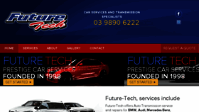 What Future-tech.com.au website looked like in 2017 (6 years ago)