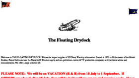 What Floatingdrydock.com website looked like in 2017 (6 years ago)