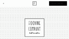 What Foodingcompany.com website looked like in 2017 (6 years ago)