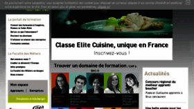 What Fac-metiers.fr website looked like in 2017 (6 years ago)