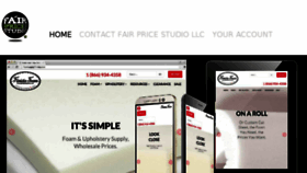 What Fairpricestudio.com website looked like in 2017 (6 years ago)