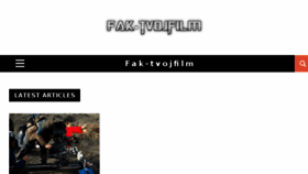 What Fak-tvojfilm.net website looked like in 2017 (6 years ago)