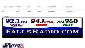 What Fallsradio.com website looked like in 2017 (6 years ago)