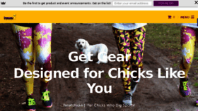 What Fanatchicks.com website looked like in 2017 (6 years ago)