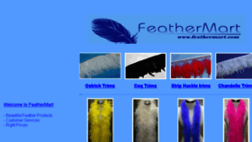 What Feathermart.com website looked like in 2017 (6 years ago)