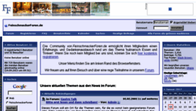 What Feinschmeckerforen.de website looked like in 2017 (6 years ago)