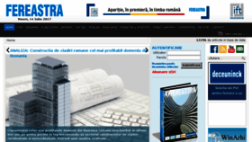 What Fereastra.ro website looked like in 2017 (6 years ago)