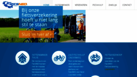 What Fietsned.nl website looked like in 2017 (6 years ago)