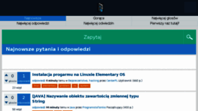 What Forum.pasja-informatyki.pl website looked like in 2017 (6 years ago)