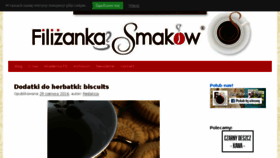 What Filizankasmakow.pl website looked like in 2017 (6 years ago)