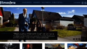 What Filmosfera.pl website looked like in 2017 (8 years ago)