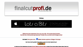 What Final-cut-pro.de website looked like in 2017 (6 years ago)