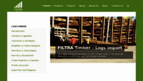 What Filtra-inc.com website looked like in 2017 (6 years ago)