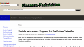 What Finanzen-nachrichten.com website looked like in 2017 (6 years ago)