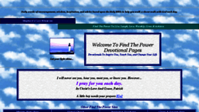 What Findthepower.com website looked like in 2017 (6 years ago)