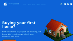 What Firsthomeinfo.ca website looked like in 2017 (6 years ago)