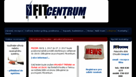 What Fitcentrumchrudim.cz website looked like in 2017 (6 years ago)