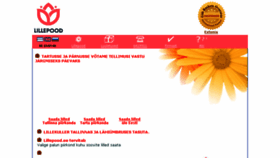 What Flowershop.ee website looked like in 2017 (6 years ago)