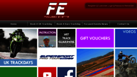 What Focusedevents.com website looked like in 2017 (7 years ago)