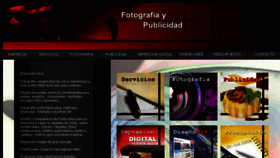 What Fotografiaypublicidad.es website looked like in 2017 (6 years ago)
