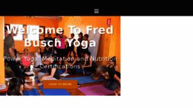 What Fredbusch.com website looked like in 2017 (6 years ago)
