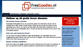 What Freegoodies.nl website looked like in 2017 (6 years ago)