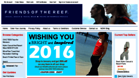 What Friendsofthereef.com website looked like in 2017 (6 years ago)