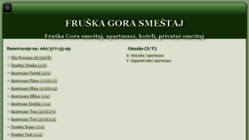 What Fruskagora.biz website looked like in 2017 (6 years ago)