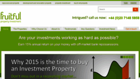 What Fruitfulproperty.com website looked like in 2017 (6 years ago)
