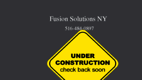 What Fusionsolutionsny.com website looked like in 2017 (6 years ago)