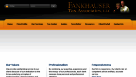 What Fankhauserllc.com website looked like in 2017 (6 years ago)