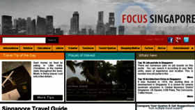 What Focussingapore.com website looked like in 2017 (6 years ago)