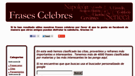 What Frasescelebres.org.es website looked like in 2017 (6 years ago)
