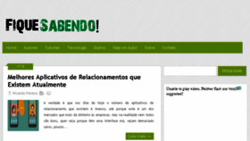 What Fique-sabendo.com website looked like in 2017 (6 years ago)