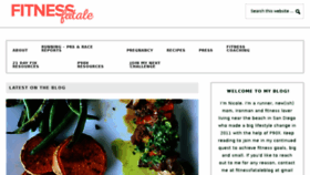 What Fitnessfatale.com website looked like in 2017 (6 years ago)