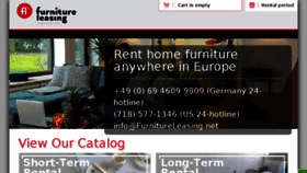 What Furnitureleasing.net website looked like in 2017 (6 years ago)