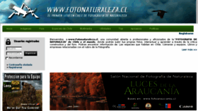 What Fotonaturaleza.cl website looked like in 2017 (6 years ago)