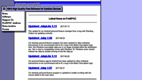 What Freepoc.de website looked like in 2017 (6 years ago)
