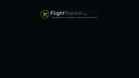 What Flighttracker.ie website looked like in 2017 (6 years ago)