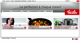 What Fissler.fr website looked like in 2017 (6 years ago)