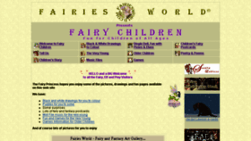 What Fairychildren.com website looked like in 2017 (6 years ago)